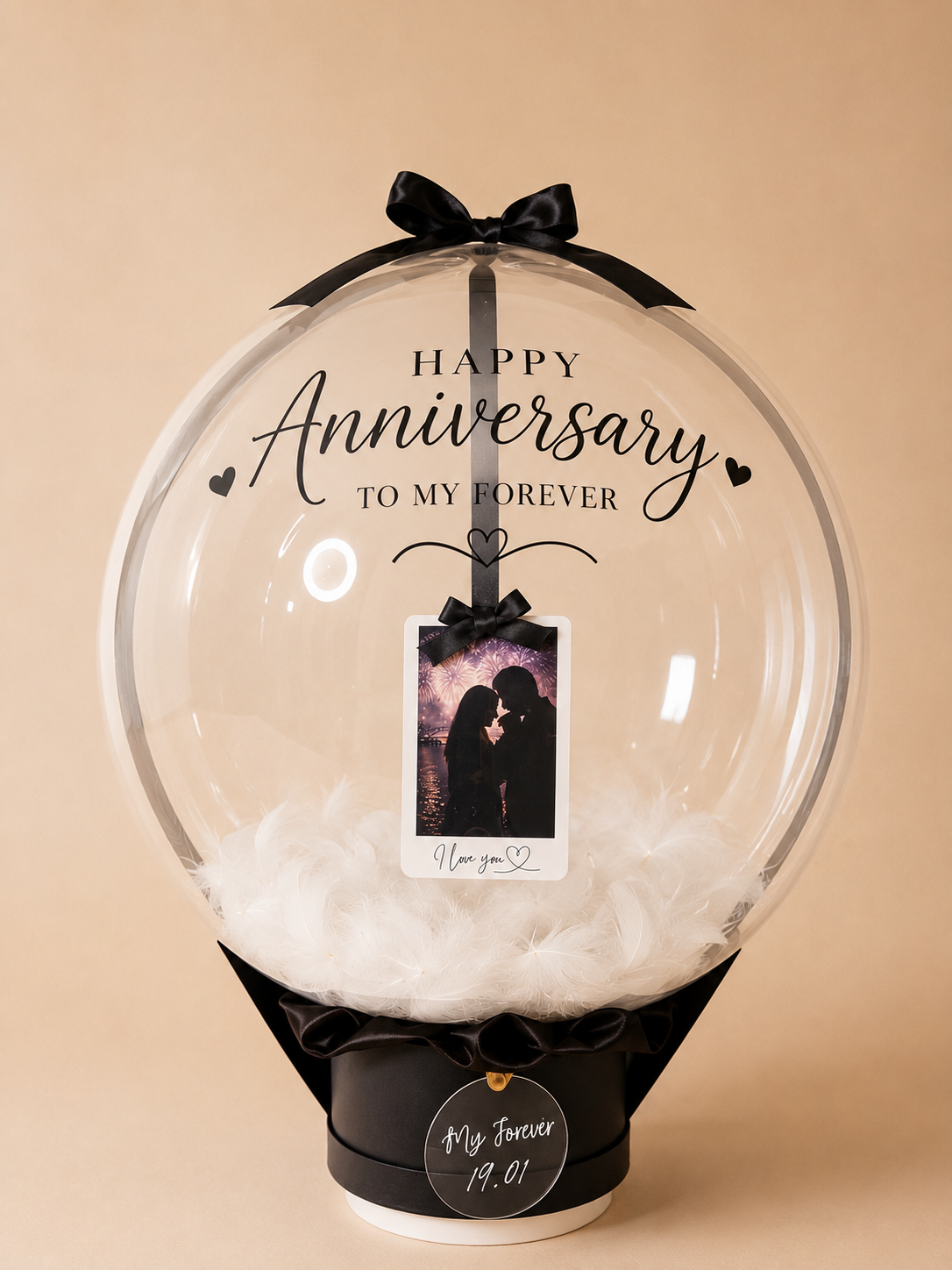 Anniversary balloon arrangement